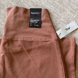 TNA Atmosphere High-Rise Pants in Warm Brown